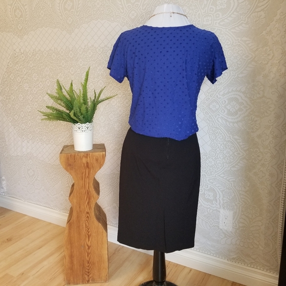 NWOT Dot Tee Tie Front - Picture 5 of 9